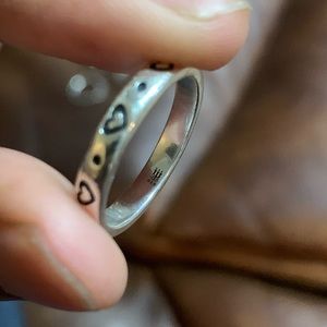 James Avery- Amor Stacked Ring